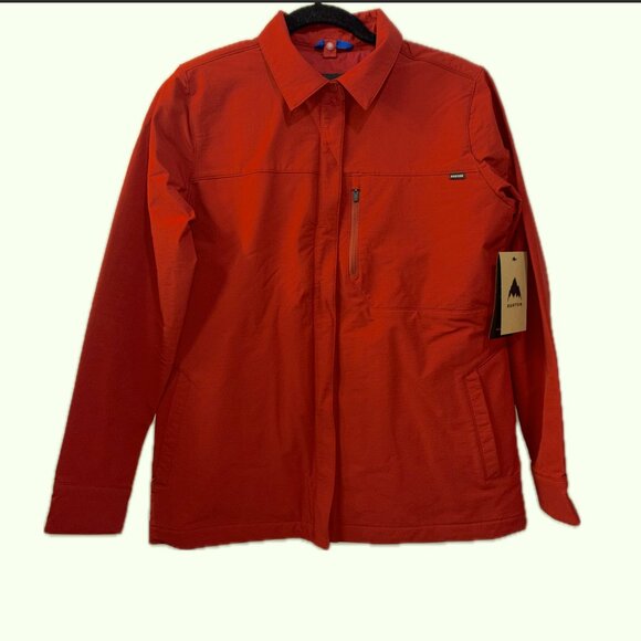 🎿 BURTON ❄️ Women's Winter Shelter Three-In-One Top Insulated Jacket + Vest RED - Picture 5 of 15